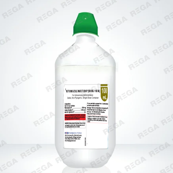 Metronidazole Infusion IP  (500 mg/100 ml)